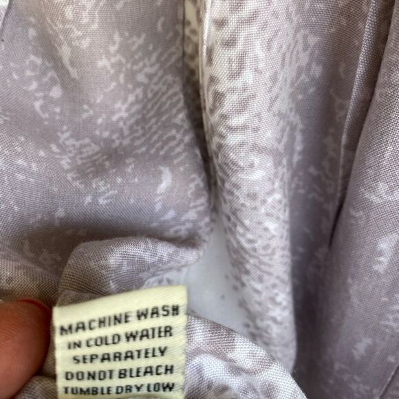 NWT - Sim & Sam Snakeskin Ruffle Mini Wrap Skirt Size: M - Picture 8 of 8